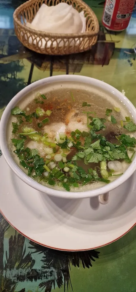 Soupe Vermicelles Aux Crevettes